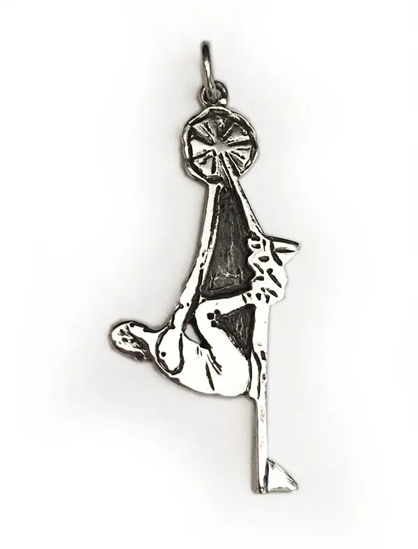 2D Erger Silver Pendant