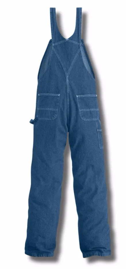 Carhartt Washed Denim Bib Overall Unlined R07