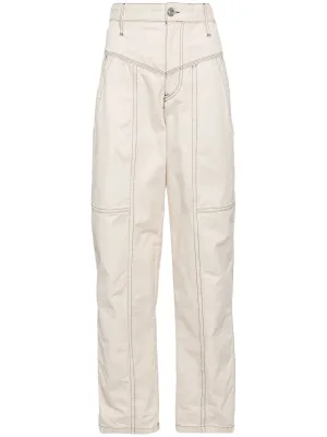 DENZEL TONAL STITCHED TROUSERS