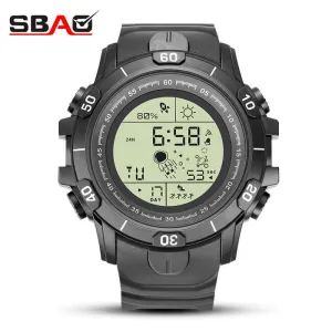 Electronic table male spaceier middle school students sports outdoor multi-function alarm LED single display watch