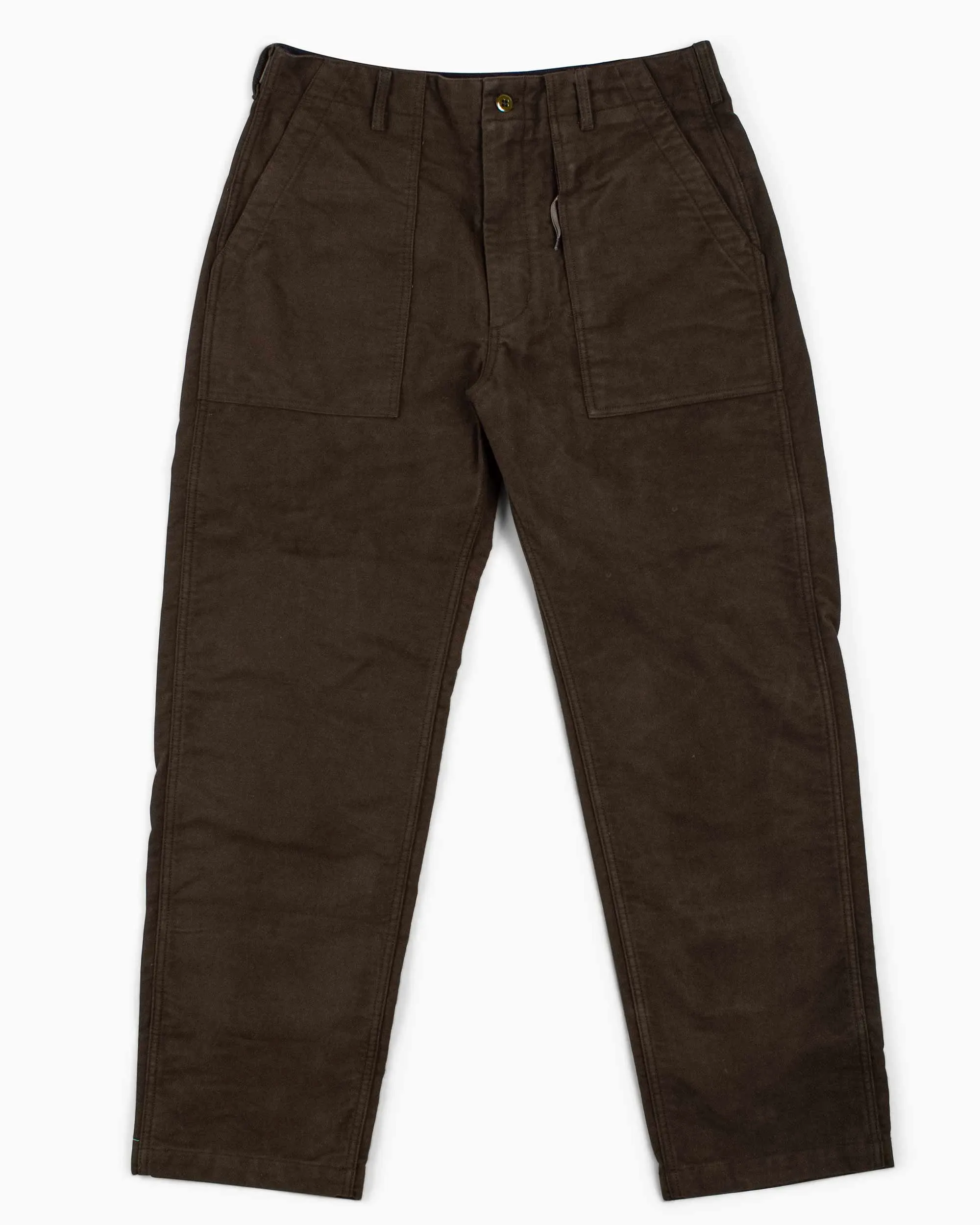 Engineered Garments Fatigue Pant Olive Cotton Moleskin