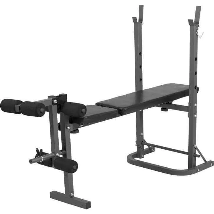 Gyronetics E-Series Multi Incline Weight Bench with Leg Curl