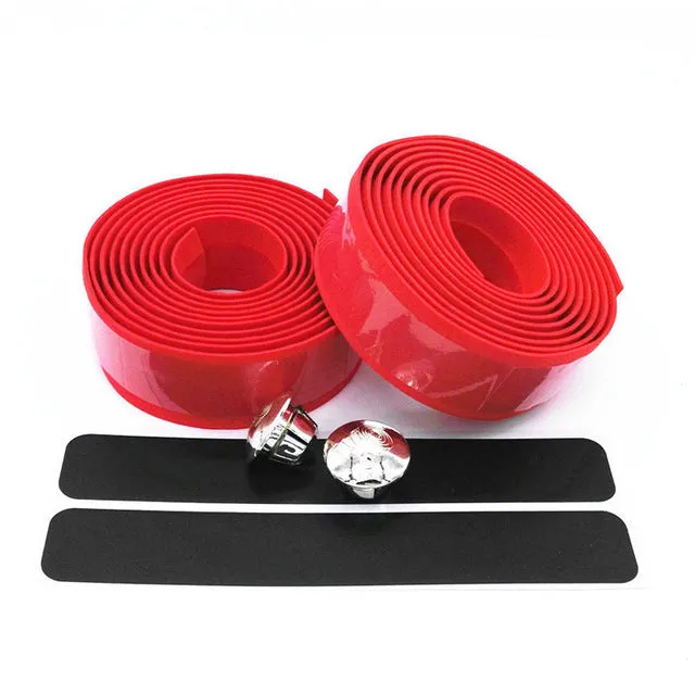 Hot Sale! 2015 New Arrival High Quality Colorful Cycling Handle Belt Bike Bicycle Cork Handlebar Tape Wrap  2 Bar HC0103