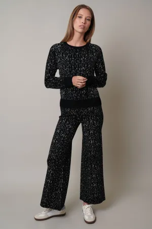 Jacquard Pants Set