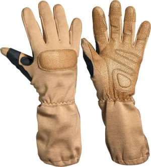 Khaki - Special Forces Fire and Cut Resistant Tactical Gloves