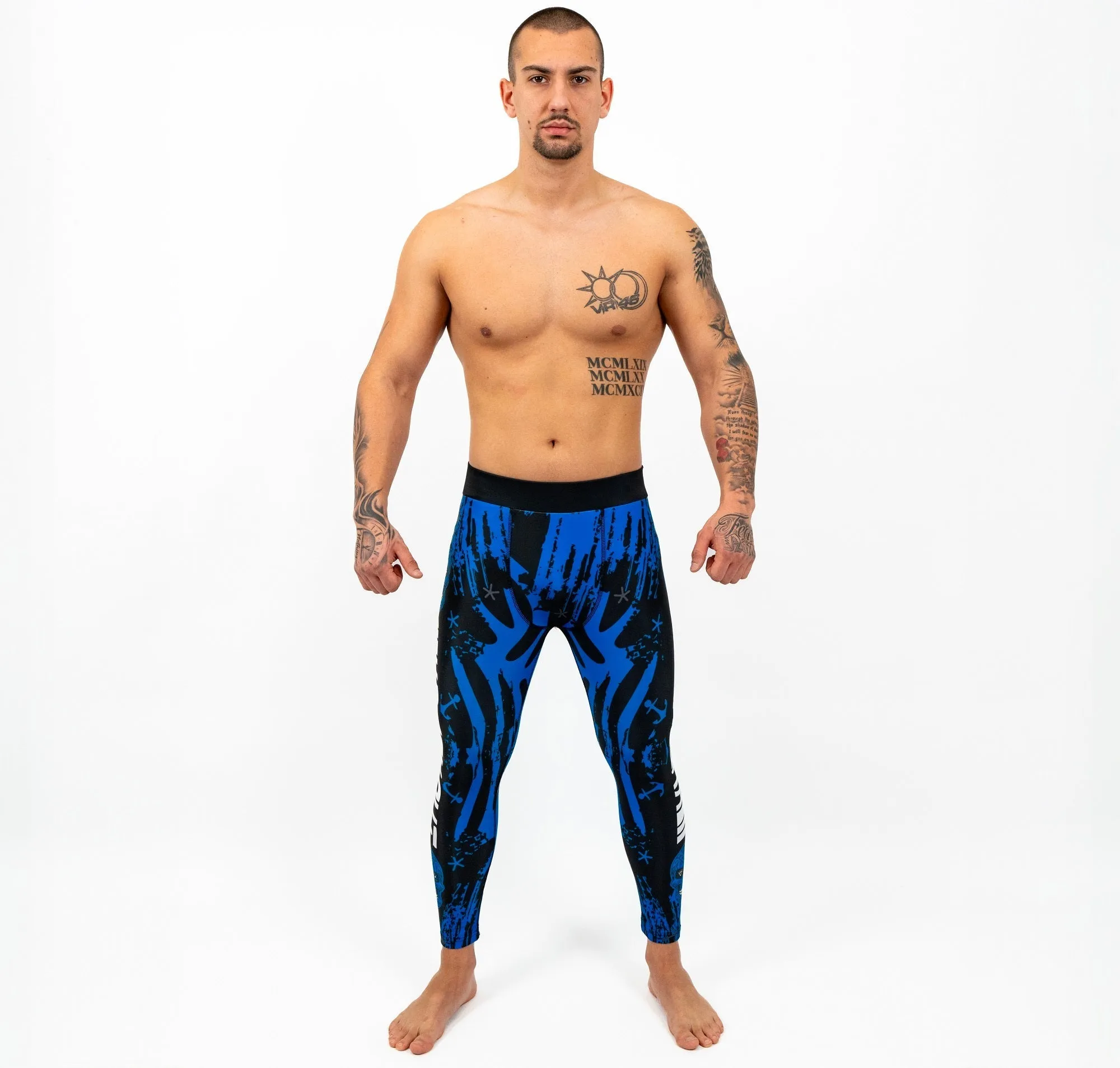 Knockout Skull Compression Pants