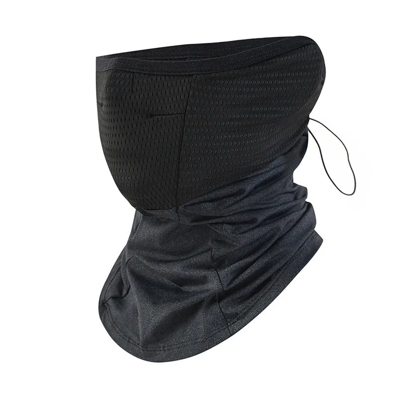 Outdoor Sun Protection Cycling Mask Sports Scarf Ice Silk Breathable Ice Silk