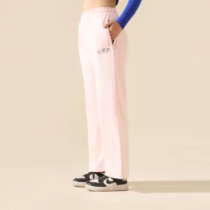 Pink Relax Fit Fleece Unisex Trouser